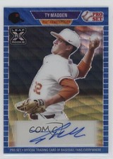 2021 Leaf Pro Set Metal 1989 Blue Wave 1/30 Ty Madden #PA-TM1 Auto 03j5