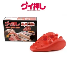 Massage stretcher Pillow Cushion Neck Shoulder Relaxation ship from Japan