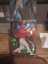 2025 Select Baseball Dante Nori Premier Level Red & Green Cracked Ice Phillies