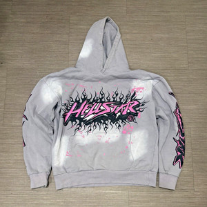 Grey Hellstar Hoodie | eBay