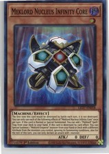 Meklord Nucleus Infinity Core Super Rare Legendary Duelists: Rage of Ra LED7-EN0
