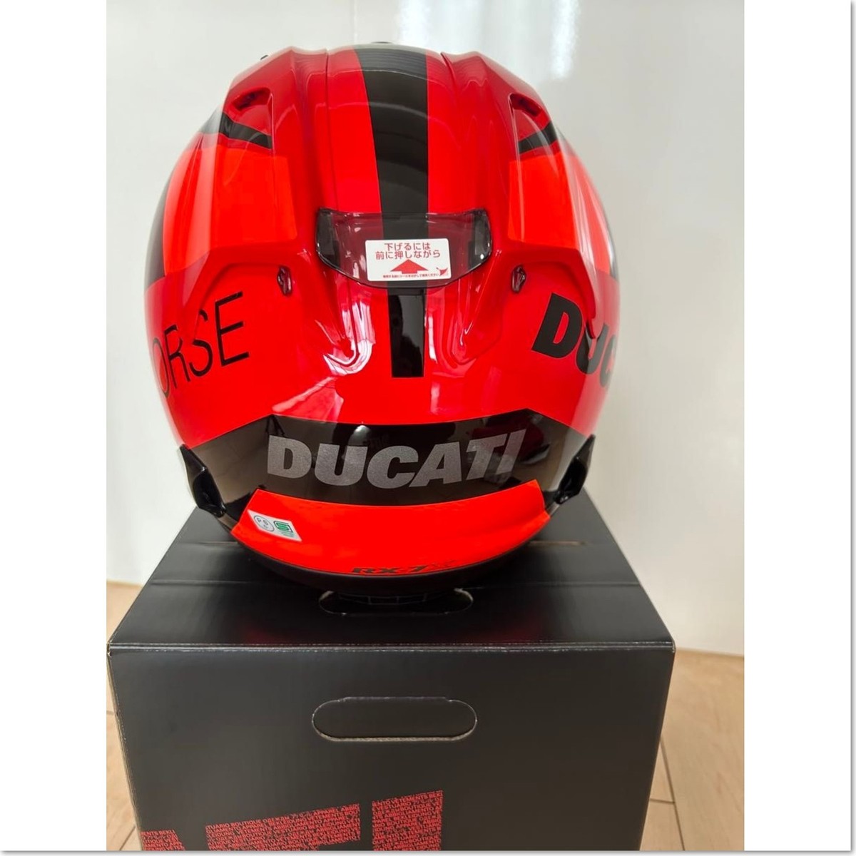 Arai RX-7X Ducati Corse V6 Full Face Helmet Size L New Japan | eBay
