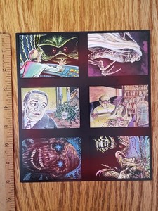 1992 uncut sheet of Tune in for Terror *series 2