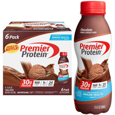 Premier Protein Shake, Chocolate, 30G Protein 1G Sugar 24 Vitamins Minerals Nutr