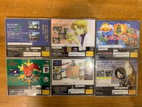 N1111-10 Sega Saturn Soft Virtua Fighter / Knights Etc. 26 Items