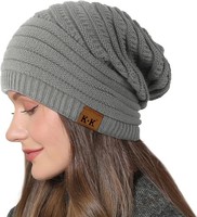 Beanie MüTze Damen - StrickmüTze,Warme WintermüTze Long Beanie Oversized Sl