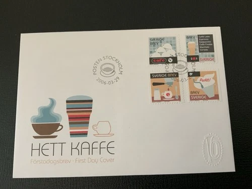 Sweden 2006 #2529 Coffee - FDC