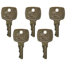 5pcs Ignition Key For John Deere Multiquip Equipment AR51481, AT195302, AT145929