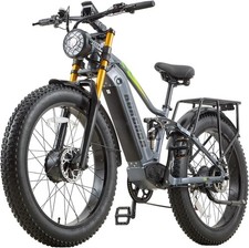 BURCHDA RX80 Elektrofahrrad Doppelter Motor 48V 20AH 26'' E-Mountainbike …