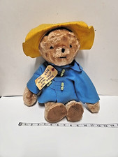 Vintage 1975 Eden Toys, Paddington Bear "Darkest Peru to London England", 13"