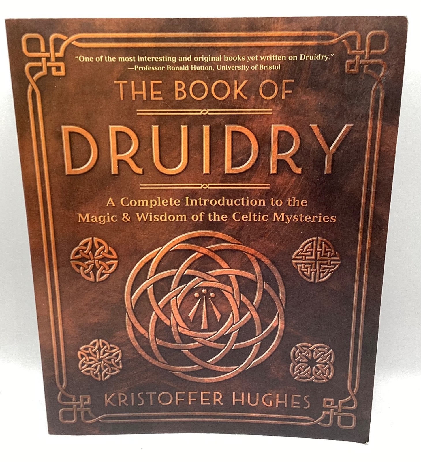 The Book Of Druidry Kristoffer Hughes Very Good Condition Paperback
