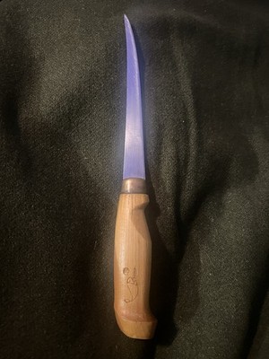 J. MARTTIINI hand ground stainless fixed 7 1/2'' blade knife, Finland