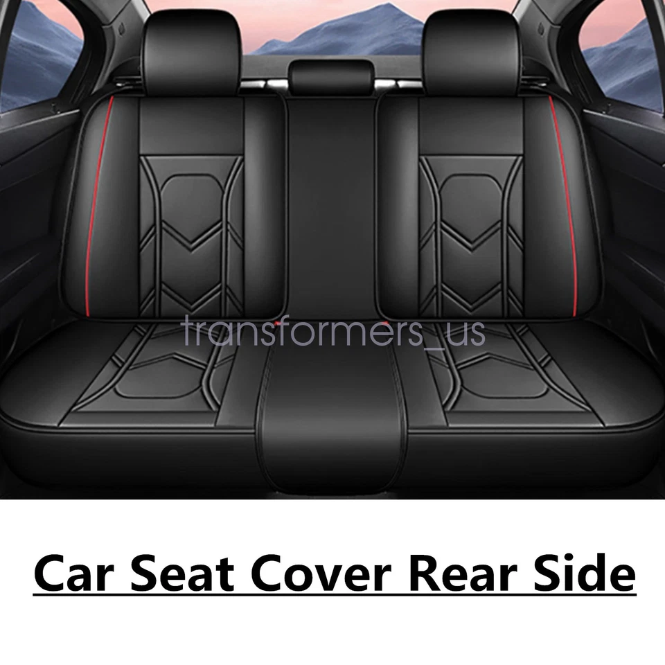 Подходит для Chevrolet автомобильное сиденье чехол 5 сидений спереди + сзади полный комплект PU кожаный протектор - Изображение 4 из 4