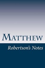 Matthew by John Robertson (English) Paperback Book