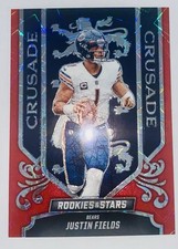 2023 Panini Rookies & Stars Crusade Justin Fields #CR-6 Longevity Prizm