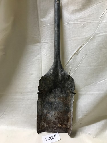 Vintage Antique Ash Shovel Coal Scoop Fireplace Stove Metal Tool 17 3/4" - 2029 - 第 4/5 張圖片