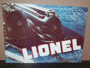 REPRODUCTION 1936 Lionel Train Catalog by Greenburg Publishing 1975