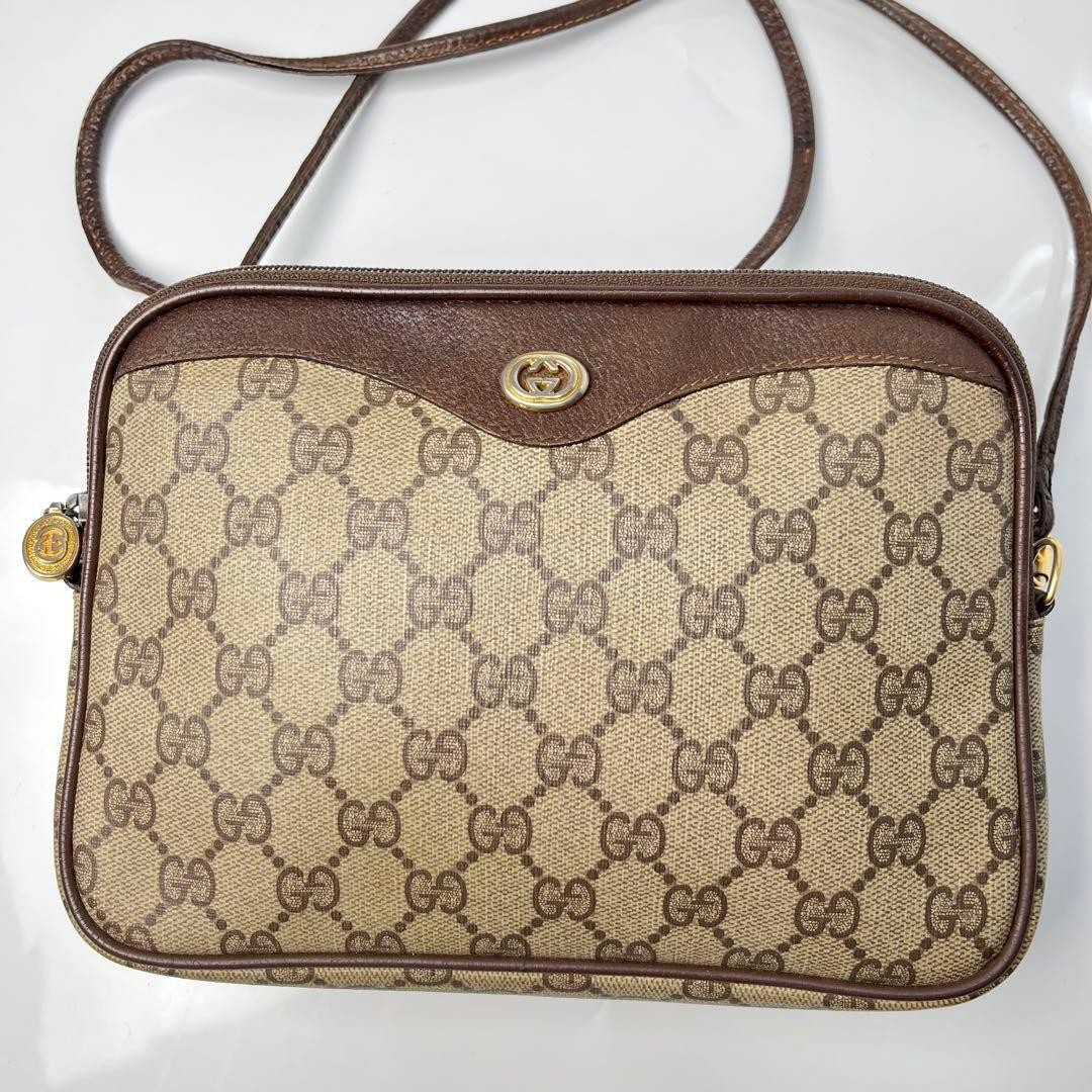 Extremely beautiful condition GUCCI shoulder GG S… - image 2