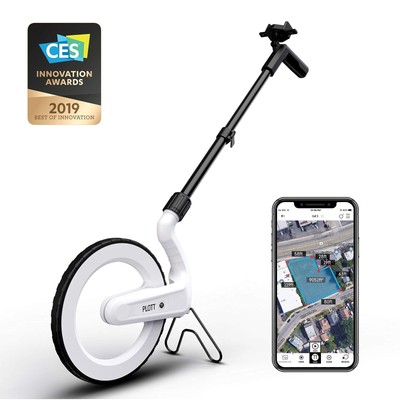 Carta Digital Map & Measuring Wheel, Connects to App for Quick Estimation and...