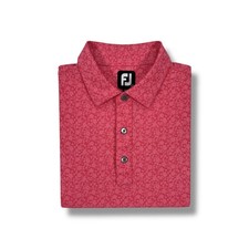 FootJoy Performance Stretch Golf Polo Shirt Floral Mens Large   MINT CONDITION