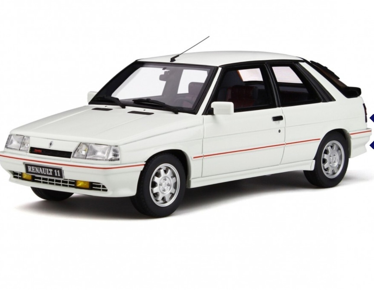 Ottomobile Renault 11 Turbo Ph2 1987 white OT319