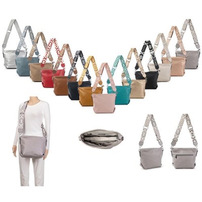 DAMEN TASCHE SHOPPER Schultertasche Umhängetasche HOBO CROSS OVER BODY BAG REISE