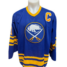 Vintage Gilbert Perreault Buffalo Sabres CCM XL Hockey Jersey