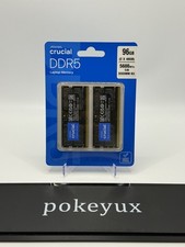 Crucial RAM 96GB Kit (2x48GB) DDR5 5600MHz Laptop Memory CL46 CT2K48G56C46S5 ✅🚚