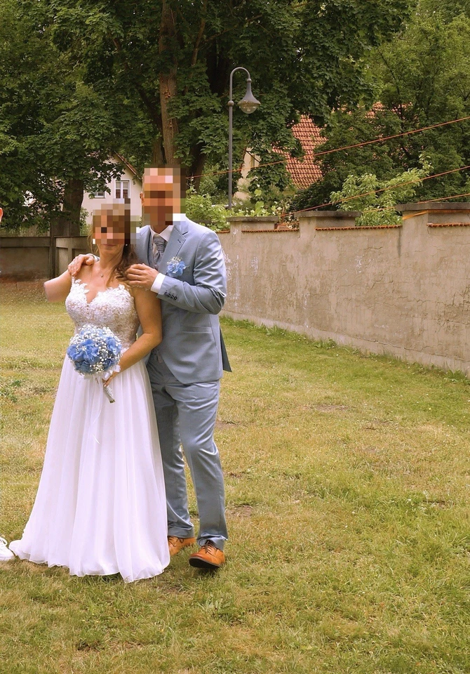 Brautkleid MS Moda Jodie Gr. 44 (40-44) Hochzeitskleid - Bild 3 von 4