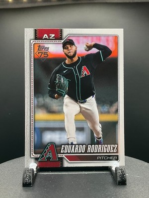 2026 Topps Series 2 Baseball #417 Eduardo Rodriguez, Arizona Diamondbacks