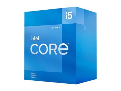 Intel 12 Gen i5-12400F 6Core 2.5GHz OC LGA-1700 Boxed Processor BX8071512400F