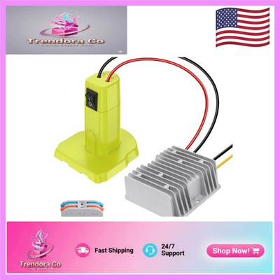 #ad High Efficiency 18V to 12V Converter for Ryobi Batteries 180W Power Rating $33.99