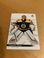 2019-20 SP Authentic #57 Tuukka Rask Boston Bruins Hockey Card