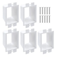5PCS -2 Electrical Outlet Box Extenders with 10PCS Screws, 1-Gang Box1908