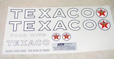 Buddy L Texaco Tanker Semi Sticker Set BL-033