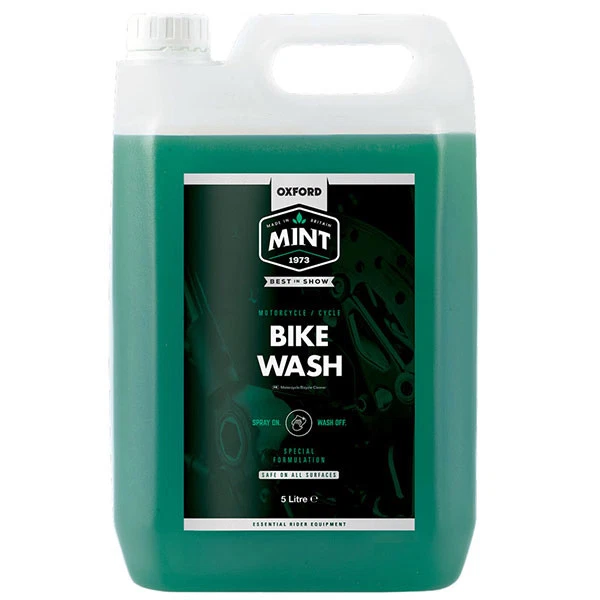 Oxford Mint Motorbike Motorcycle Biodegradable Cleaner Wash 5 Litre - Image 1 of 1