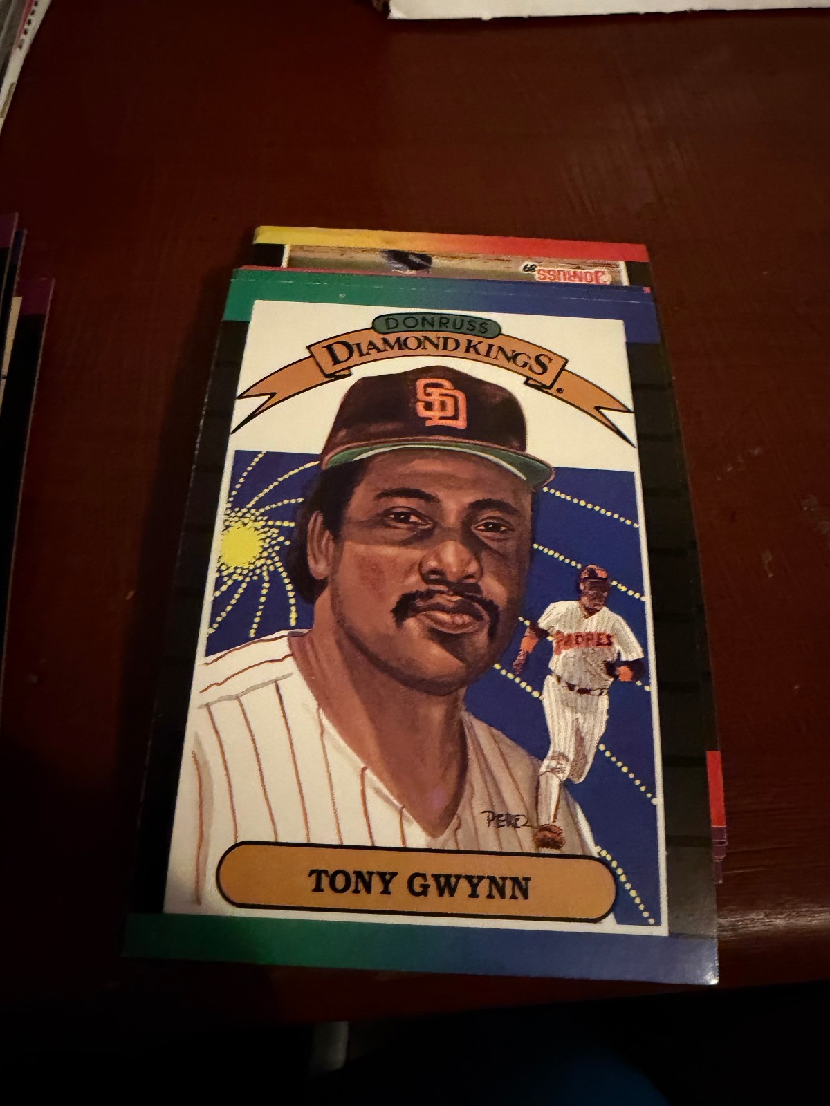 1989 Donruss Tony Gwynn #6 Diamond Kings San Diego Padres HOF