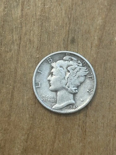 1945 Mercury Dime VF