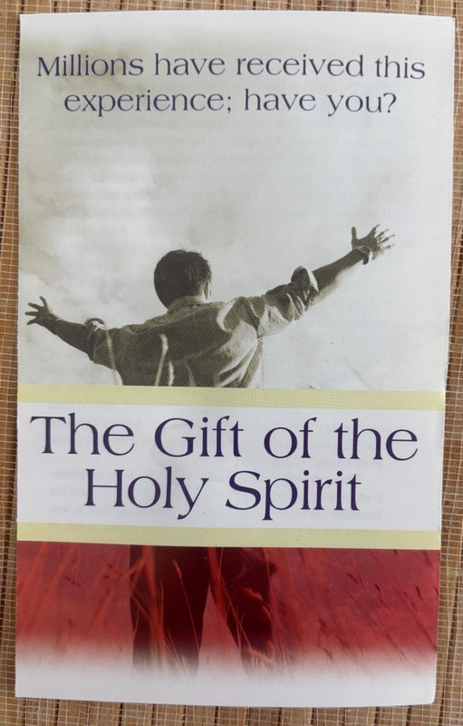 Prayer Pamphlet: The Gift of the Holy Spirit ***NEW***