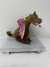 Ty Beanie Babies SCORCH the Dragon 7" Beanbag Plush Stuffed Toy