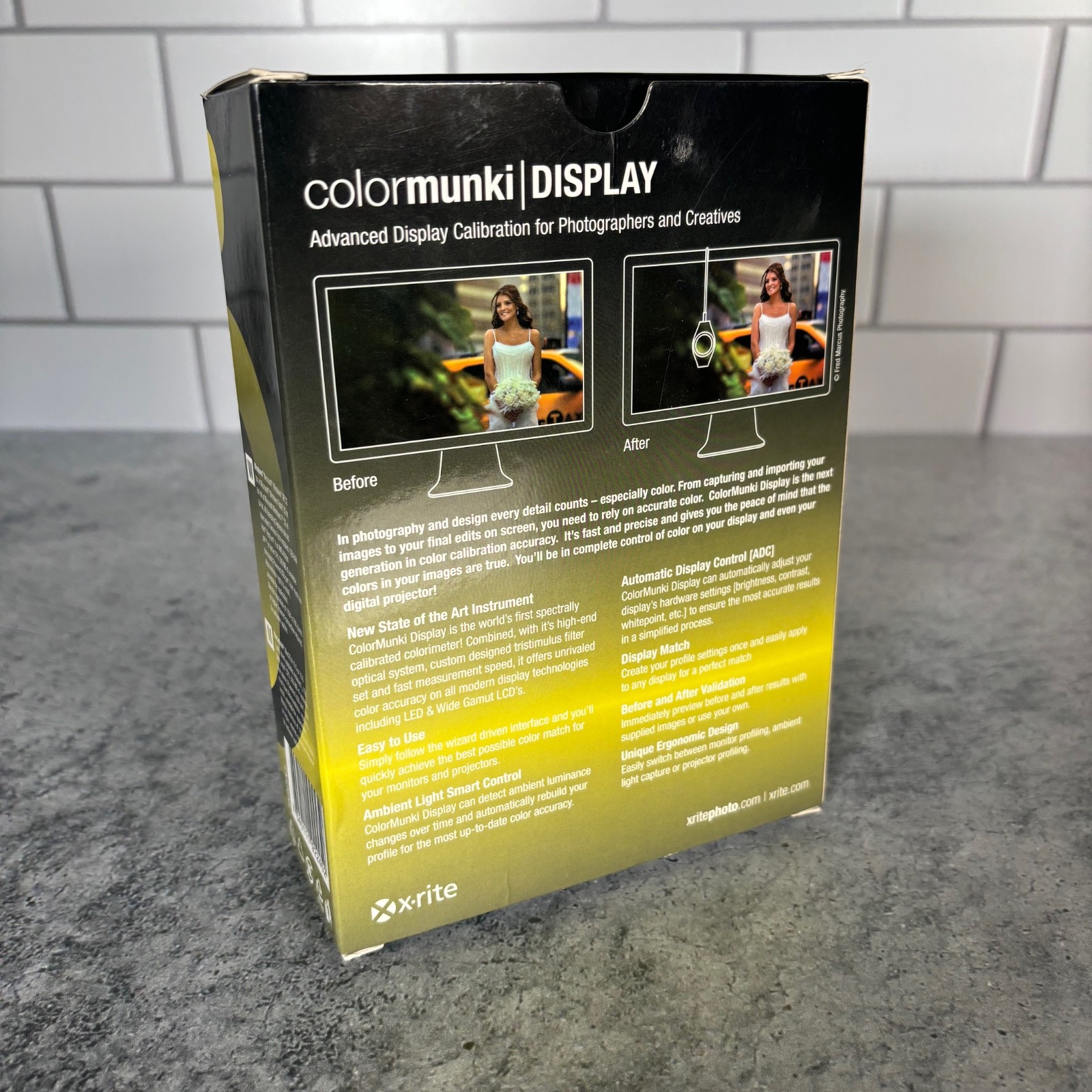 X-Rite ColorMunki Display Advanced Monitor Calibration Device with Software