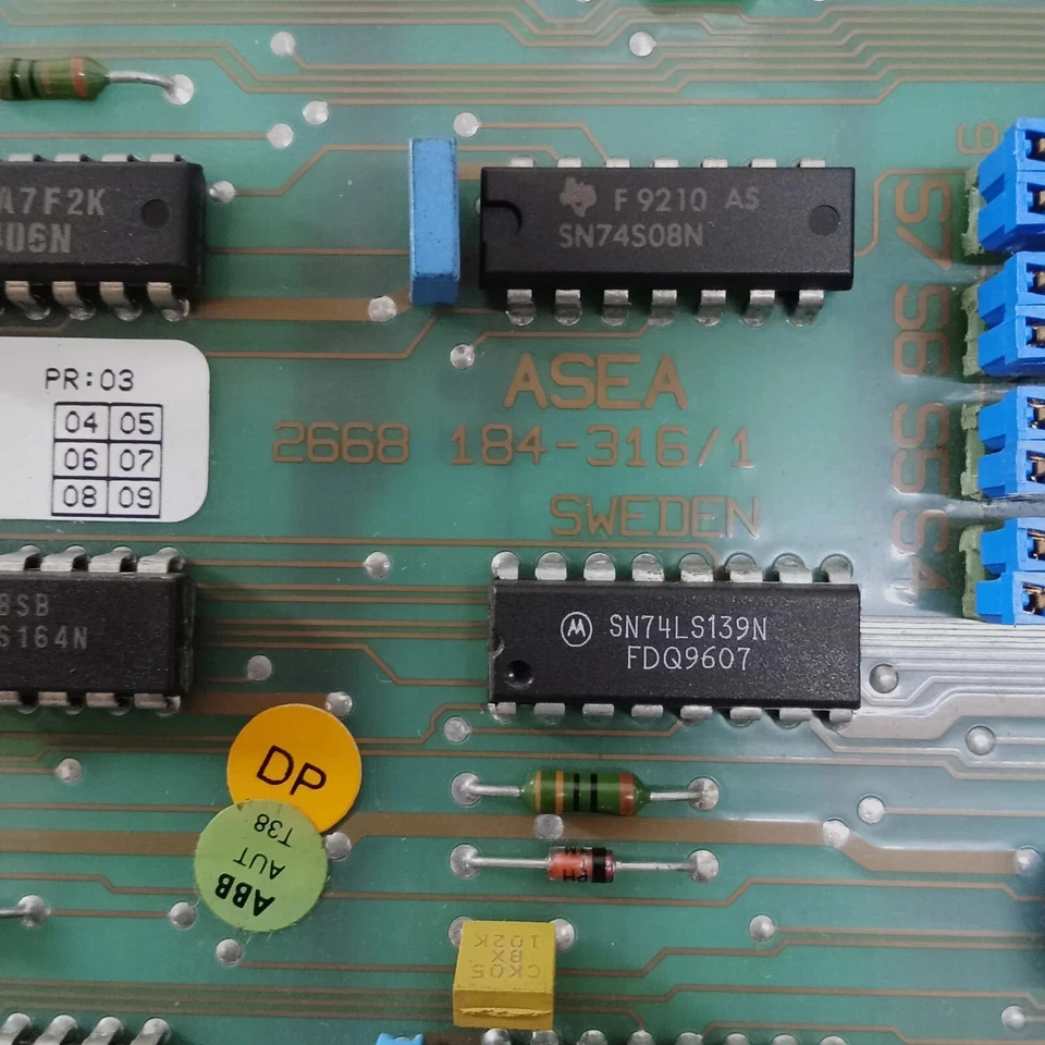 ASEA DSPB 120 Circuit Board 2668 184-316/1 - Image 4 of 4