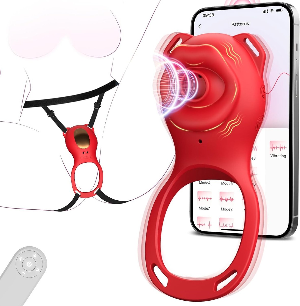 app controlled clit vibrator Lovense Flexer Panty Vibrator – App-Controlled G-Spot & Clitoral main image 1