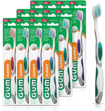 Summit Soft Toothbrush, Ultra Fine Tapered Bristles for More Effective Plaque R