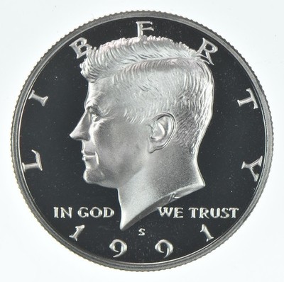1991-S Kennedy Half Dollar CLAD Proof