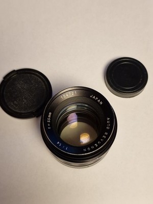 M 42 Objektiv Auto Revuenon 55mm 1.4 Lens M 42  F= 55mm 1,4   Nr. 175776 Japan
