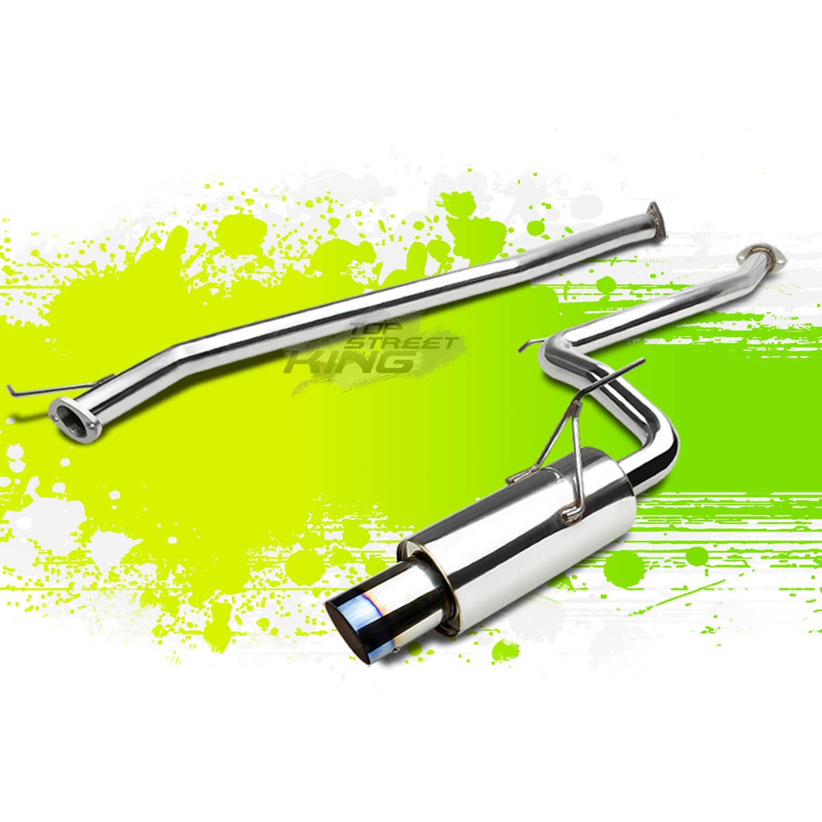 Speed Daddy Catback Exhaust System For 03-06 Honda Accord CM7/CM8 4-Cyl – T-304 Stainless
