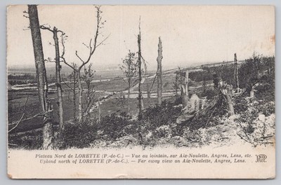 Plateau Nord de Lorette Aix-Noulette Angres 1.WK Schlachtfeld 20er Jahre Neurdein