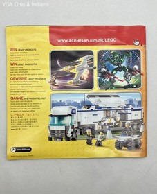 LEGO Mars Mission Instruction Booklets Lot of 4 Manuals 7644 7646 7695 7699