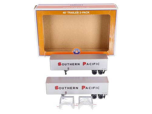Lionel 6-83584 O Southern Pacific 40' Trailer 2-Packs LN/Box | Condition: Used